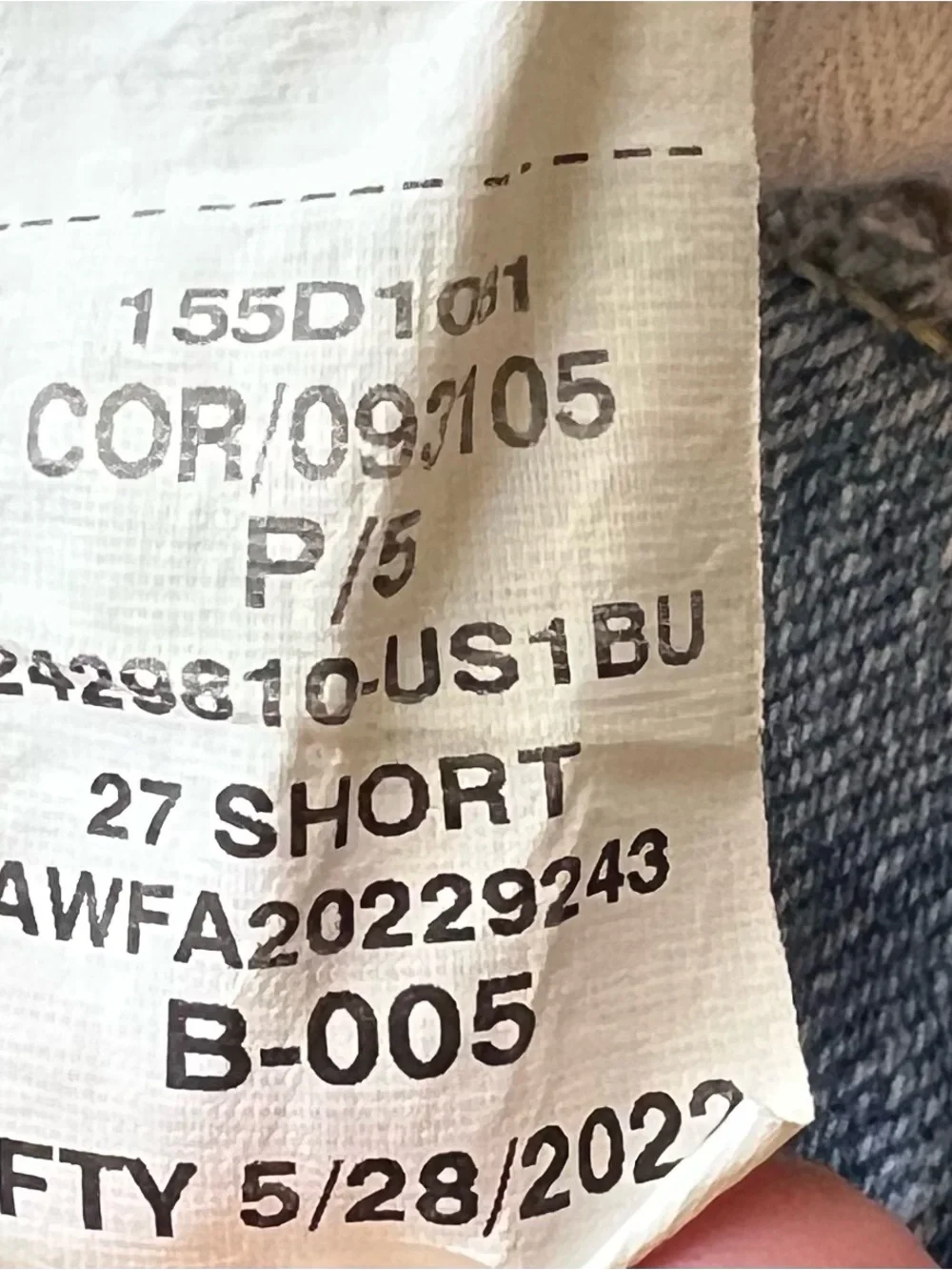 Abercrombie & Fitch The Dad High Rise Curve Love Denim Shorts Size 27 / 4s - Picture 8 of 12